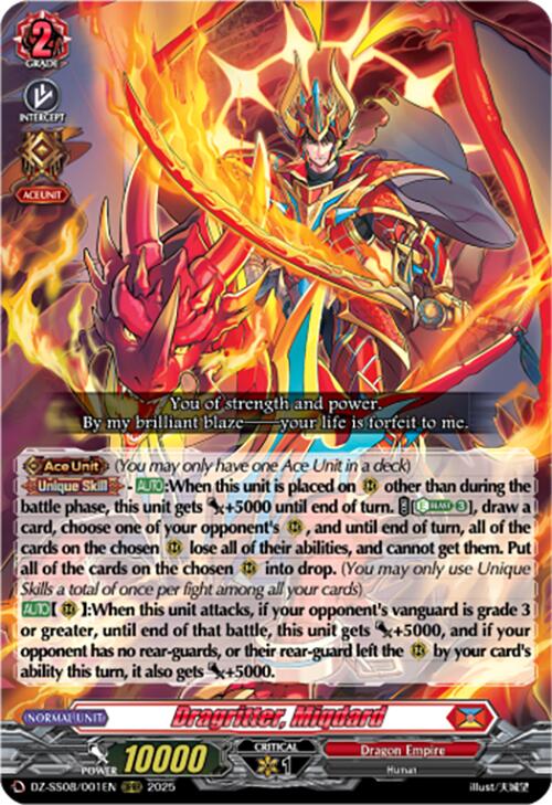 Dragritter, Miqdard (DZ-SS08/001EN) [DZ-SS08: Festival Booster 2025] | Pegasus Games WI