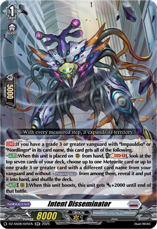 Intent Disseminator (DZ-SS08/025EN) [DZ-SS08: Festival Booster 2025] | Pegasus Games WI