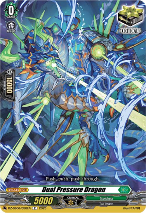 Dual Pressure Dragon (DZ-SS08/050EN) [DZ-SS08: Festival Booster 2025] | Pegasus Games WI