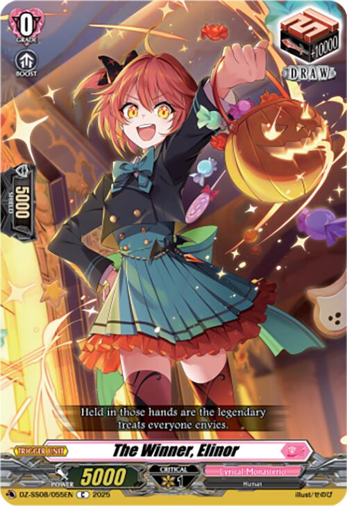 The Winner, Elinor (DZ-SS08/055EN) [DZ-SS08: Festival Booster 2025] | Pegasus Games WI