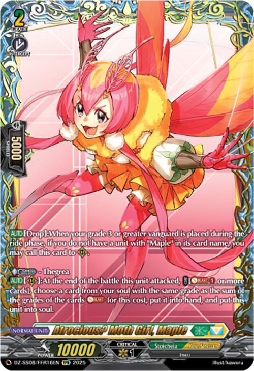 Atrocious? Moth Girl, Maple (DZ-SS08/FFR16EN) [DZ-SS08: Festival Booster 2025] | Pegasus Games WI