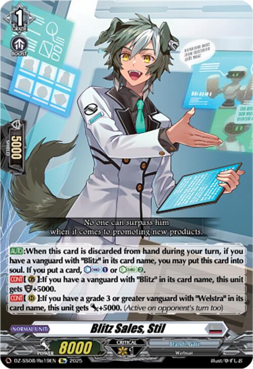 Blitz Sales, Stil (DZ-SS08/Re19EN) [DZ-SS08: Festival Booster 2025] | Pegasus Games WI