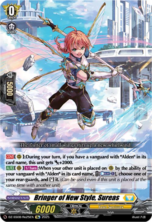 Bringer of New Style, Sureas (DZ-SS08/Re25EN) [DZ-SS08: Festival Booster 2025] | Pegasus Games WI
