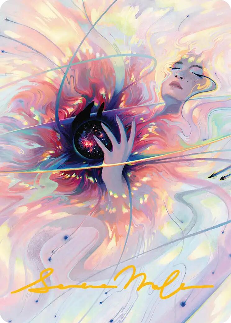 Beyond the Quiet Art Card (Gold-Stamped Signature) [Edge of Eternities Art Series] | Pegasus Games WI