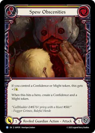 Spew Obscenities [SUP078] (Super Slam) | Pegasus Games WI