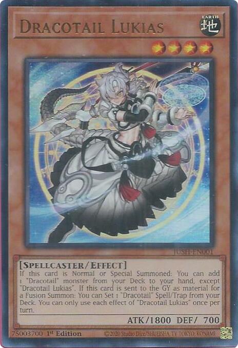 Dracotail Lukias [JUSH-EN001] Ultra Rare | Pegasus Games WI
