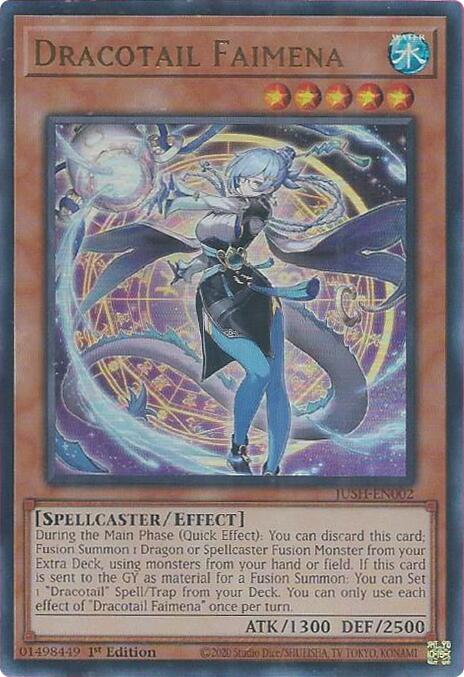 Dracotail Faimena [JUSH-EN002] Ultra Rare | Pegasus Games WI