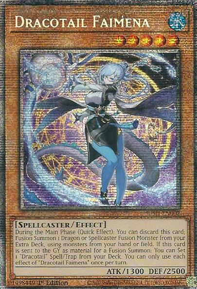 Dracotail Faimena (Starlight Rare) [JUSH-EN002] Starlight Rare | Pegasus Games WI