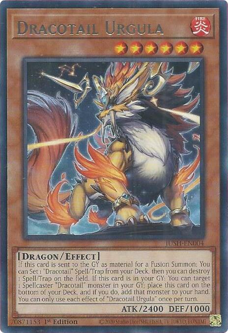 Dracotail Urgula [JUSH-EN004] Rare | Pegasus Games WI