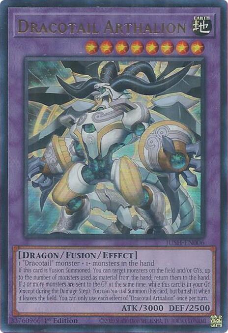 Dracotail Arthalion [JUSH-EN006] Ultra Rare | Pegasus Games WI