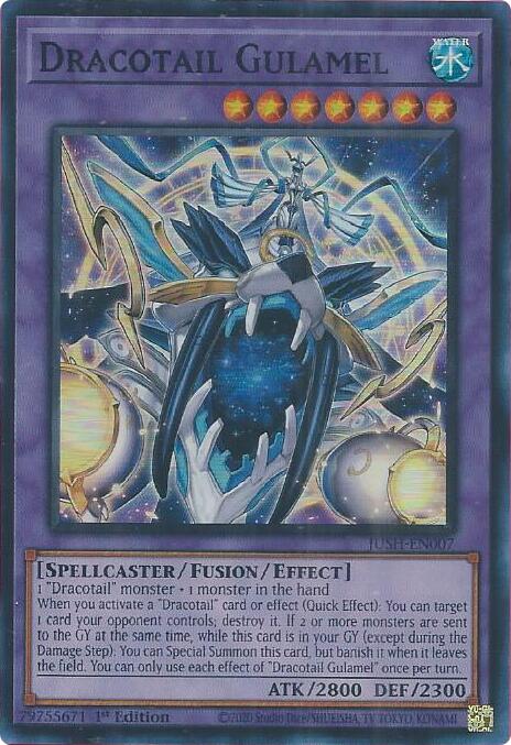 Dracotail Gulamel (Super Rare) [JUSH-EN007] Super Rare | Pegasus Games WI