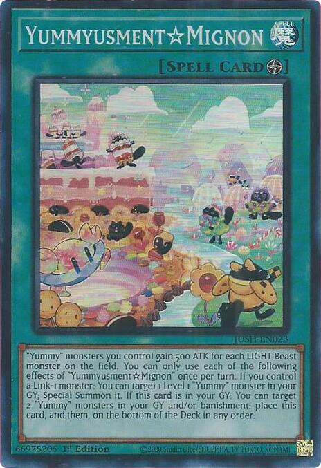 YummyusmentMignon (Super Rare) [JUSH-EN023] Super Rare | Pegasus Games WI