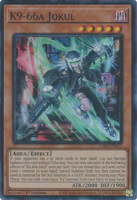 K9-66a Jokul [JUSH-EN032] Super Rare | Pegasus Games WI
