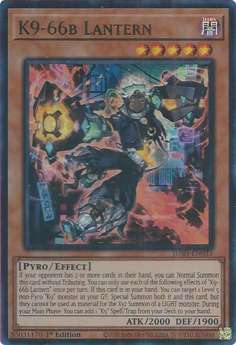 K9-66b Lantern [JUSH-EN033] Super Rare | Pegasus Games WI