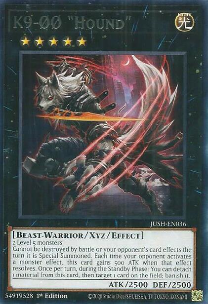 K9-00 "Hound" [JUSH-EN036] Rare | Pegasus Games WI
