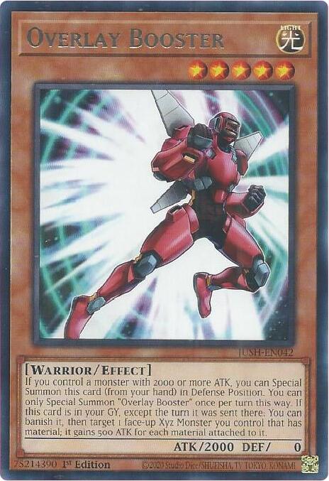 Overlay Booster [JUSH-EN042] Rare | Pegasus Games WI