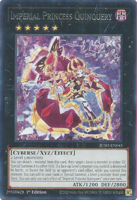 Imperial Princess Quinquery [JUSH-EN045] Rare | Pegasus Games WI