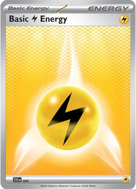 Basic Lightning Energy (020) [Scarlet & Violet: Black Bolt] | Pegasus Games WI