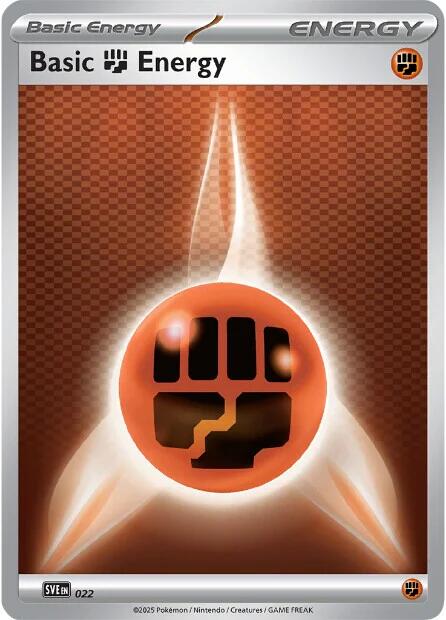 Basic Fighting Energy (022) [Scarlet & Violet: Black Bolt] | Pegasus Games WI