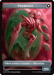 Incubator // Phyrexian Double-Sided Token [Edge of Eternities Commander Tokens] | Pegasus Games WI
