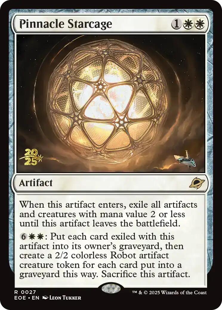 Pinnacle Starcage [Edge of Eternities Prerelease Promos] | Pegasus Games WI