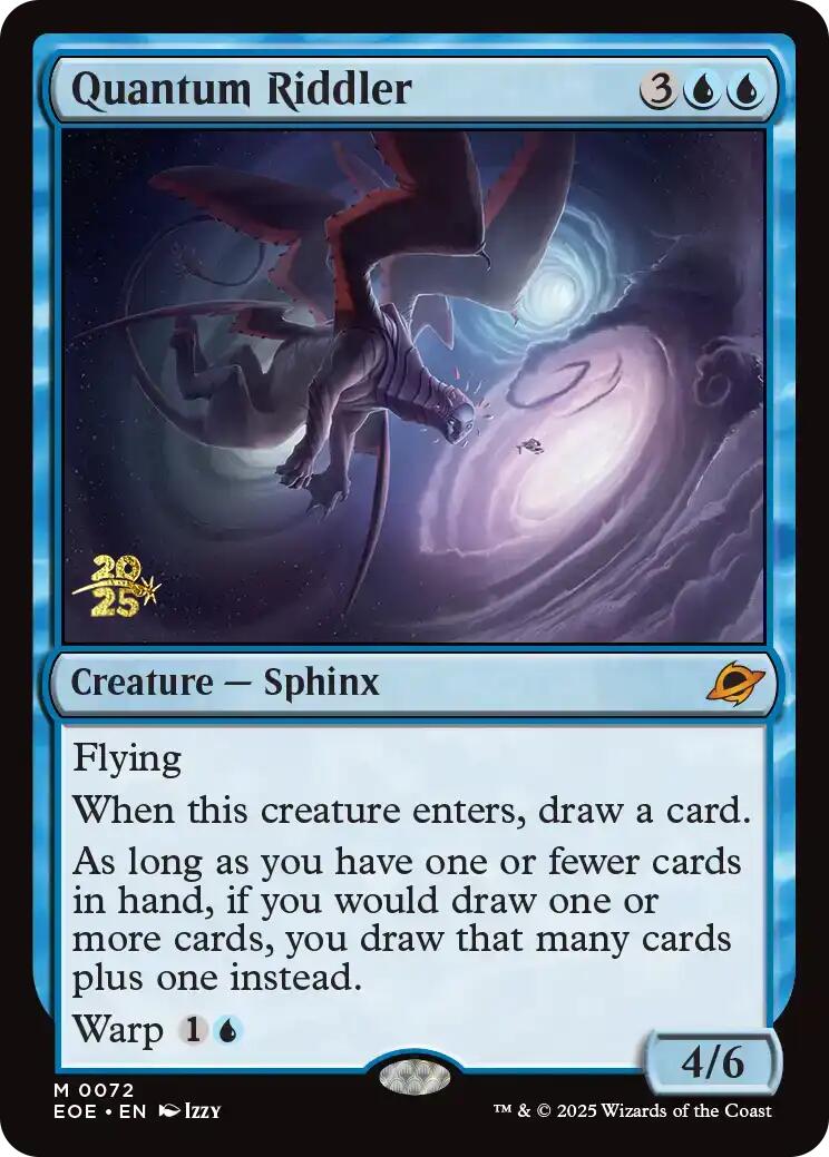 Quantum Riddler [Edge of Eternities Prerelease Promos] | Pegasus Games WI