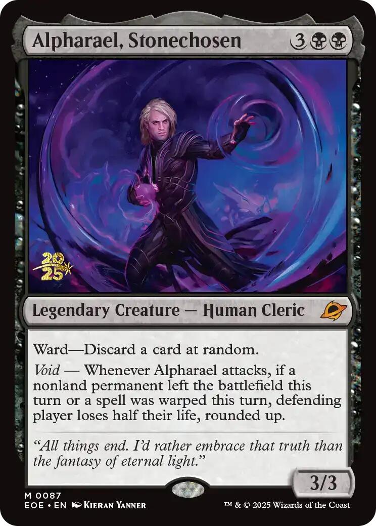Alpharael, Stonechosen [Edge of Eternities Prerelease Promos] | Pegasus Games WI