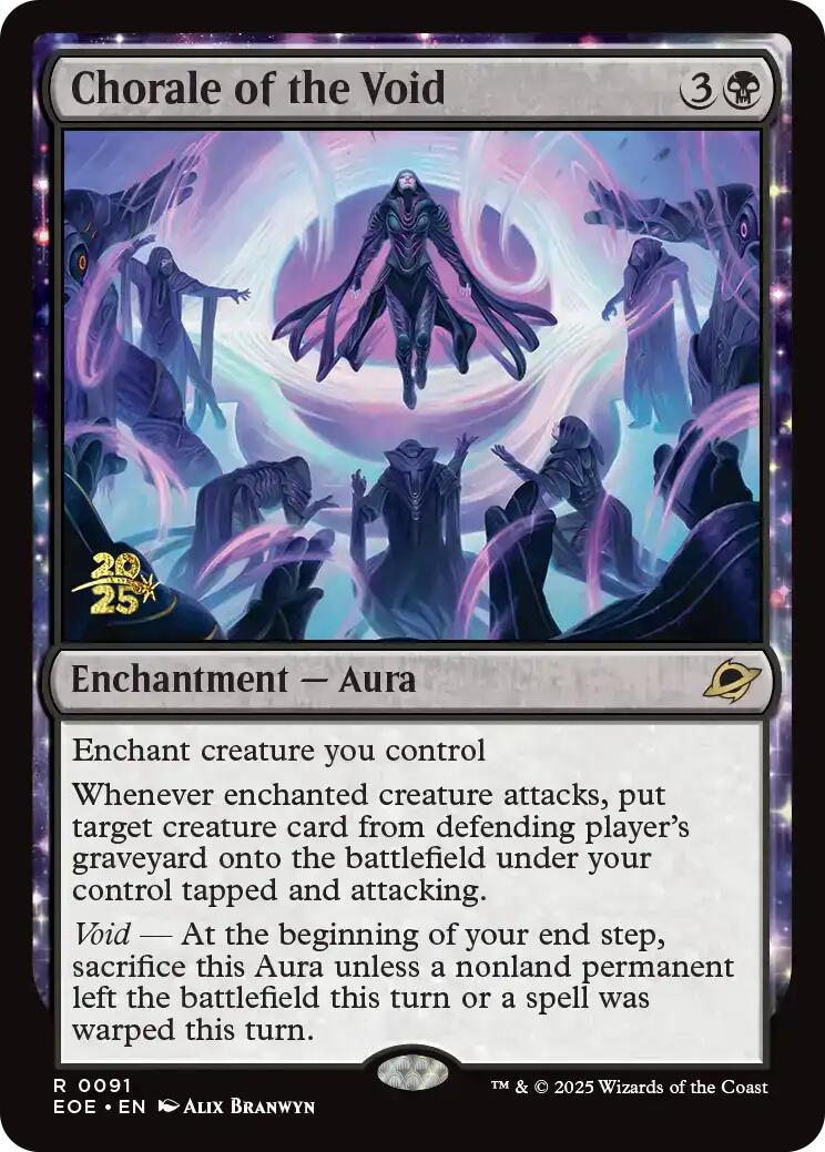 Chorale of the Void [Edge of Eternities Prerelease Promos] | Pegasus Games WI