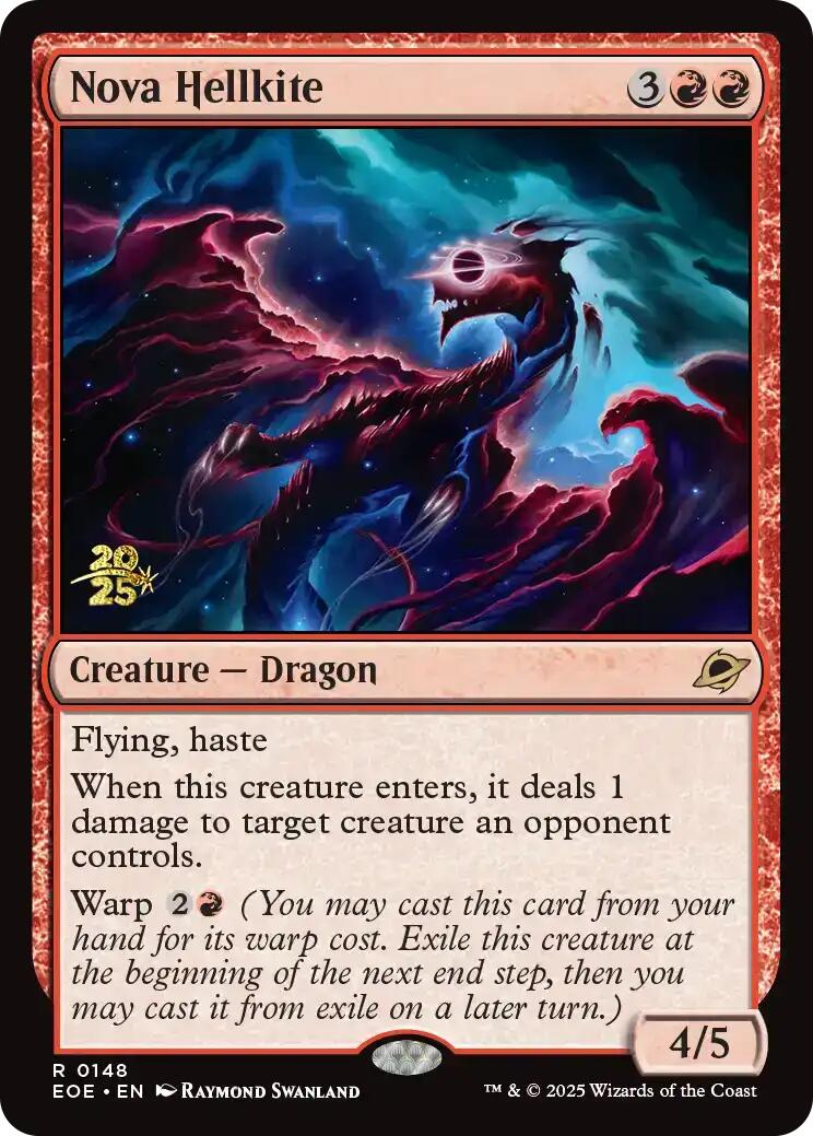 Nova Hellkite [Edge of Eternities Prerelease Promos] | Pegasus Games WI