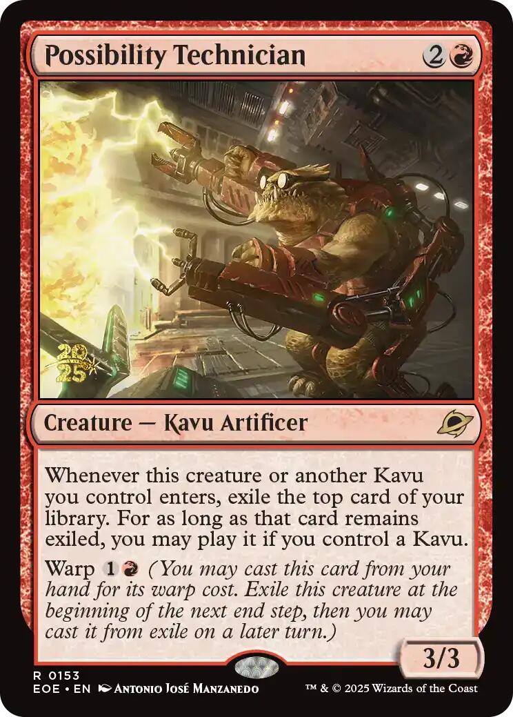 Possibility Technician [Edge of Eternities Prerelease Promos] | Pegasus Games WI