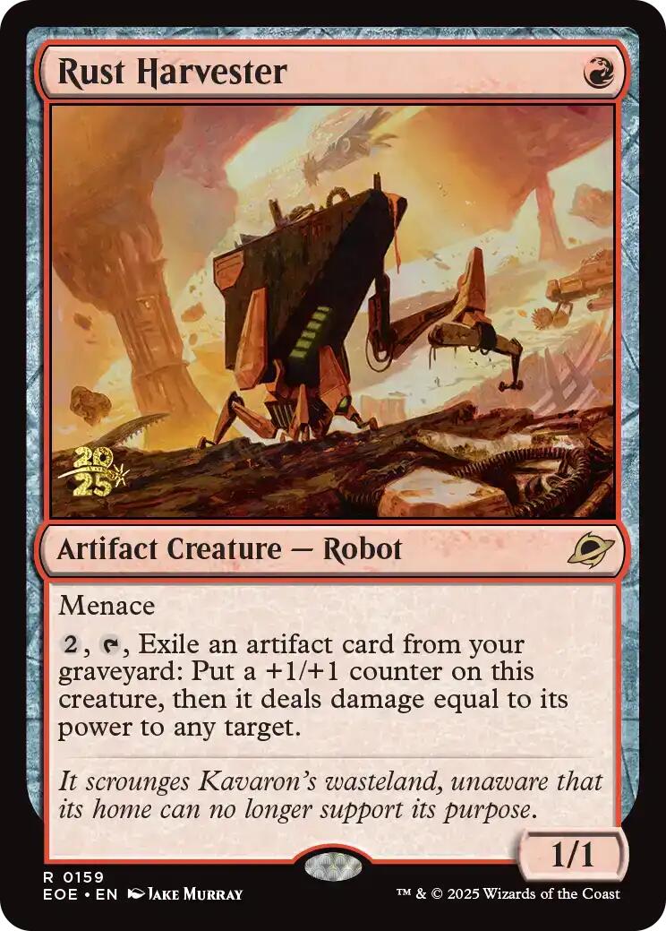 Rust Harvester [Edge of Eternities Prerelease Promos] | Pegasus Games WI