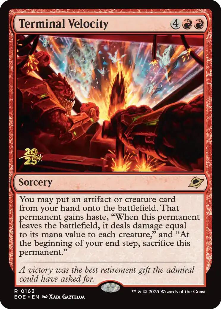 Terminal Velocity [Edge of Eternities Prerelease Promos] | Pegasus Games WI