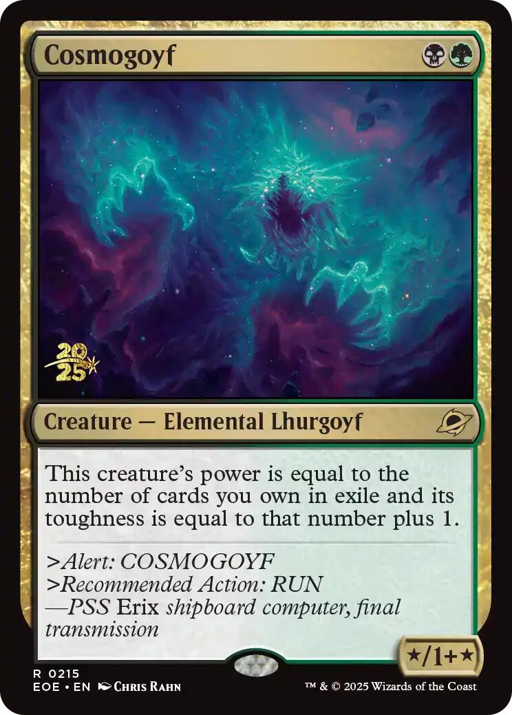 Cosmogoyf [Edge of Eternities Prerelease Promos] | Pegasus Games WI