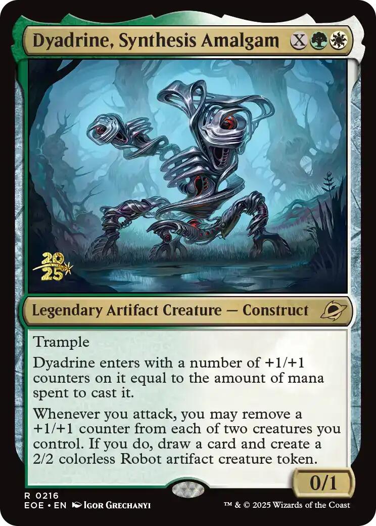 Dyadrine, Synthesis Amalgam [Edge of Eternities Prerelease Promos] | Pegasus Games WI