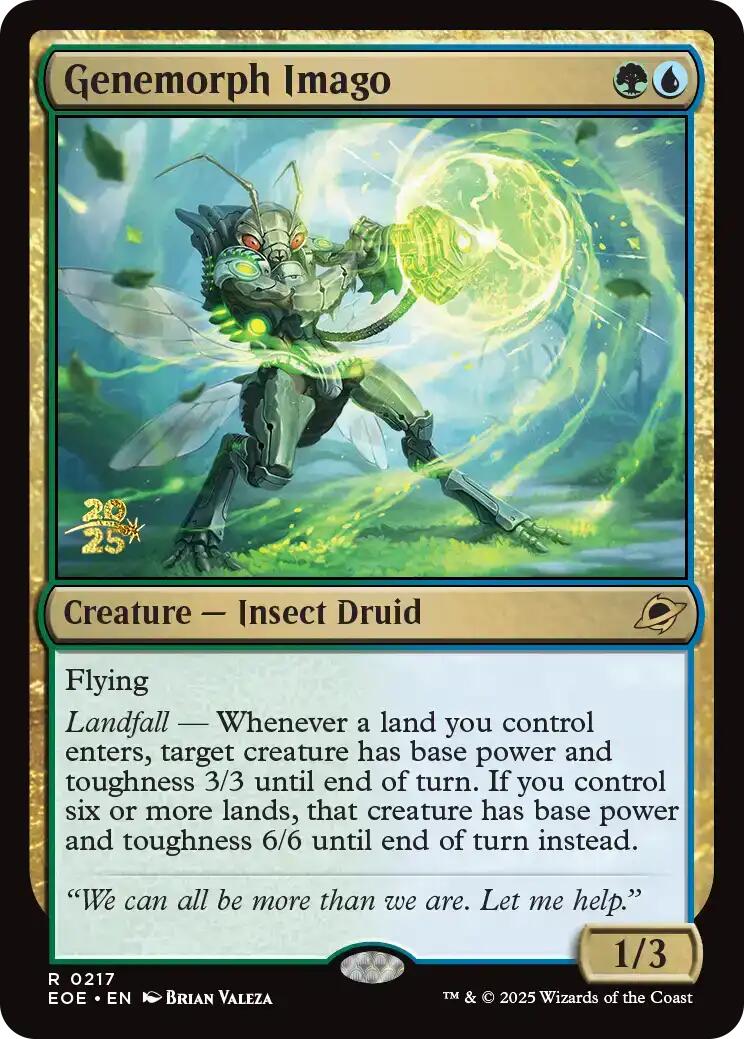 Genemorph Imago [Edge of Eternities Prerelease Promos] | Pegasus Games WI