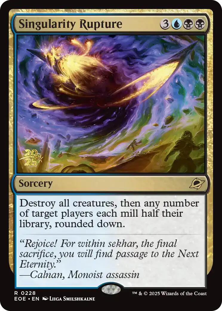 Singularity Rupture [Edge of Eternities Prerelease Promos] | Pegasus Games WI
