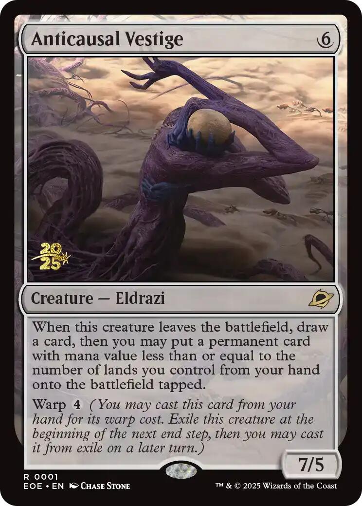 Anticausal Vestige [Edge of Eternities Prerelease Promos] | Pegasus Games WI