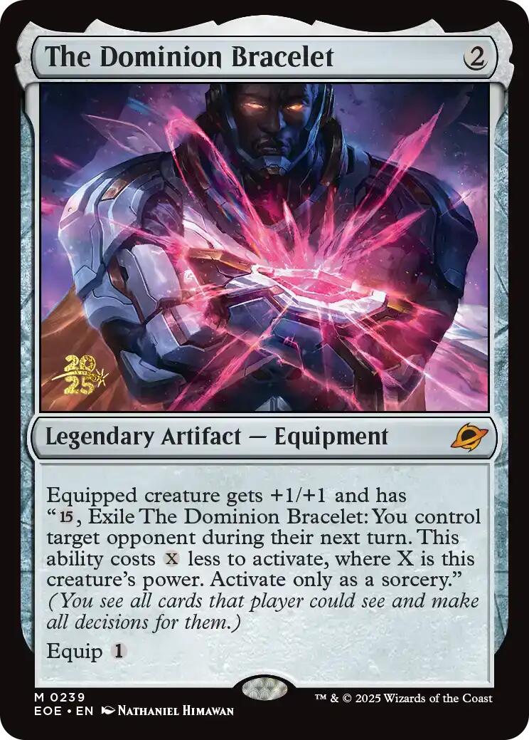 The Dominion Bracelet [Edge of Eternities Prerelease Promos] | Pegasus Games WI