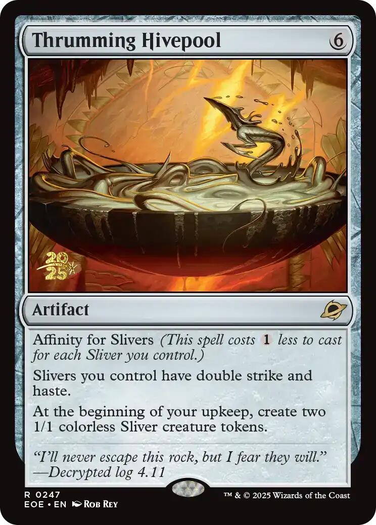 Thrumming Hivepool [Edge of Eternities Prerelease Promos] | Pegasus Games WI