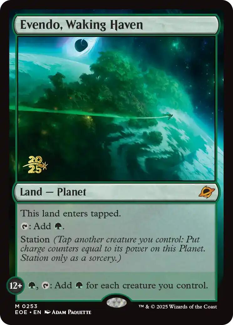 Evendo, Waking Haven [Edge of Eternities Prerelease Promos] | Pegasus Games WI