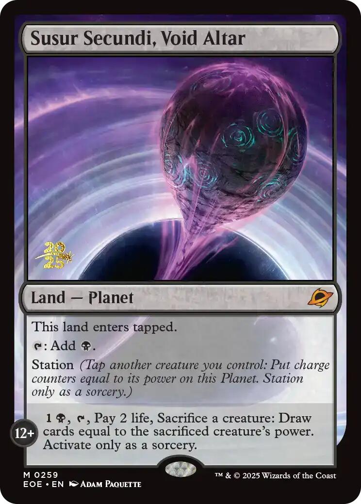 Susur Secundi, Void Altar [Edge of Eternities Prerelease Promos] | Pegasus Games WI