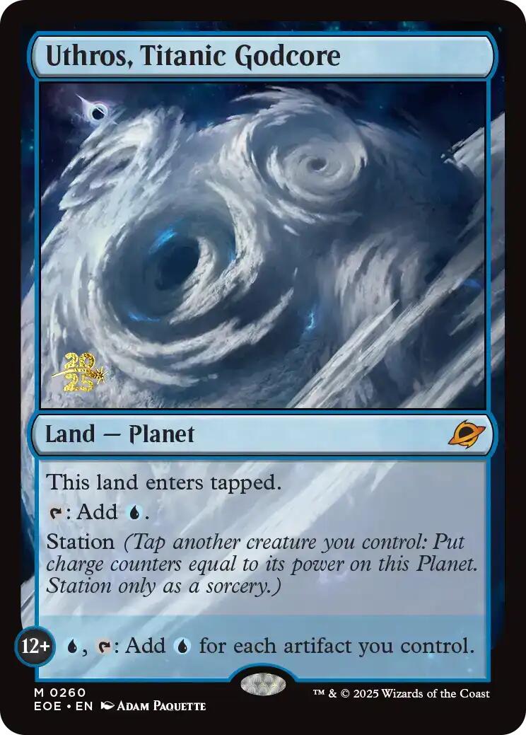 Uthros, Titanic Godcore [Edge of Eternities Prerelease Promos] | Pegasus Games WI