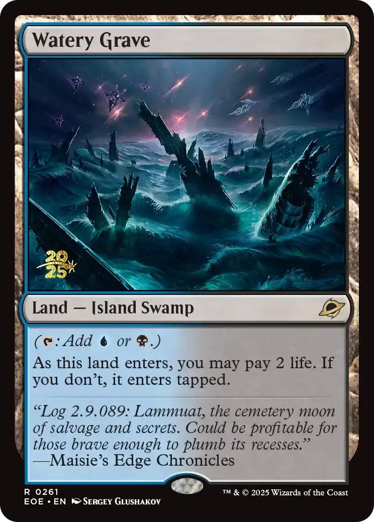Watery Grave [Edge of Eternities Prerelease Promos] | Pegasus Games WI