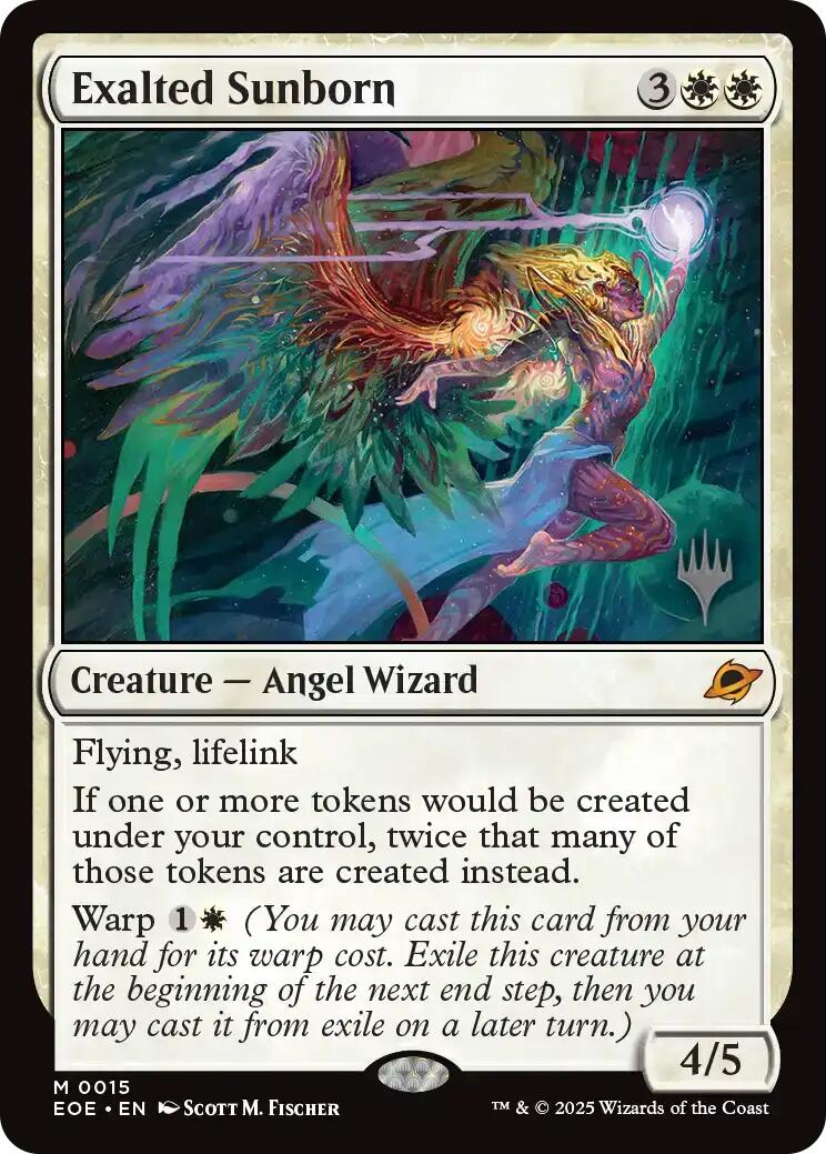 Exalted Sunborn [Edge of Eternities Promo Pack] | Pegasus Games WI