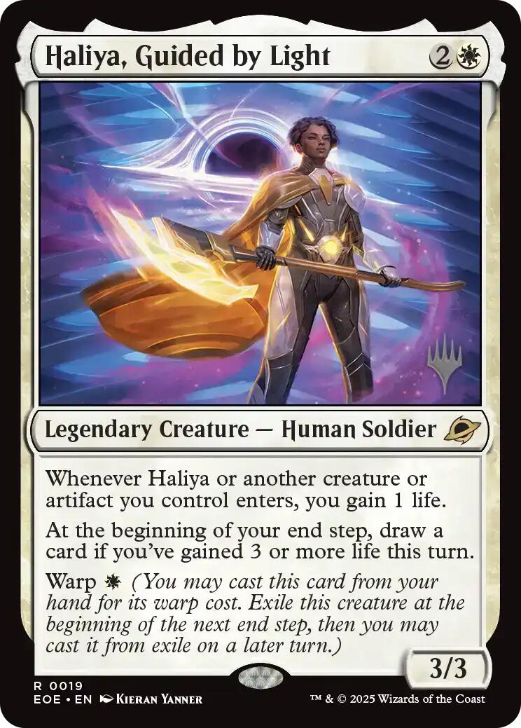 Haliya, Guided by Light [Edge of Eternities Promo Pack] | Pegasus Games WI