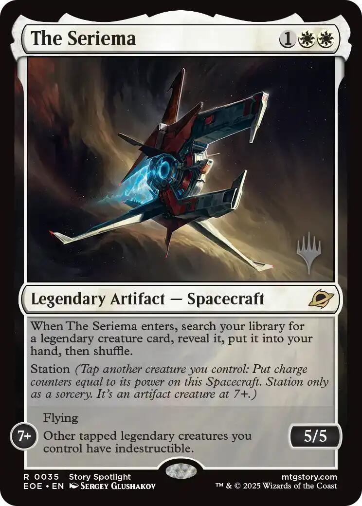 The Seriema [Edge of Eternities Promo Pack] | Pegasus Games WI