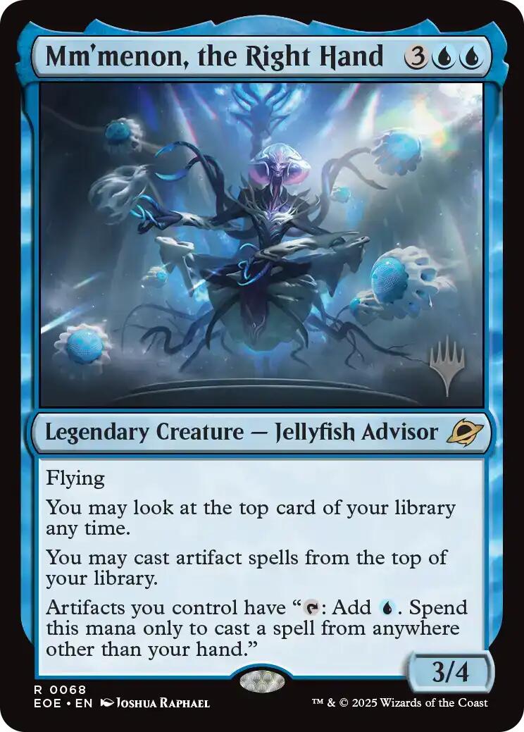 Mm'menon, the Right Hand [Edge of Eternities Promo Pack] | Pegasus Games WI