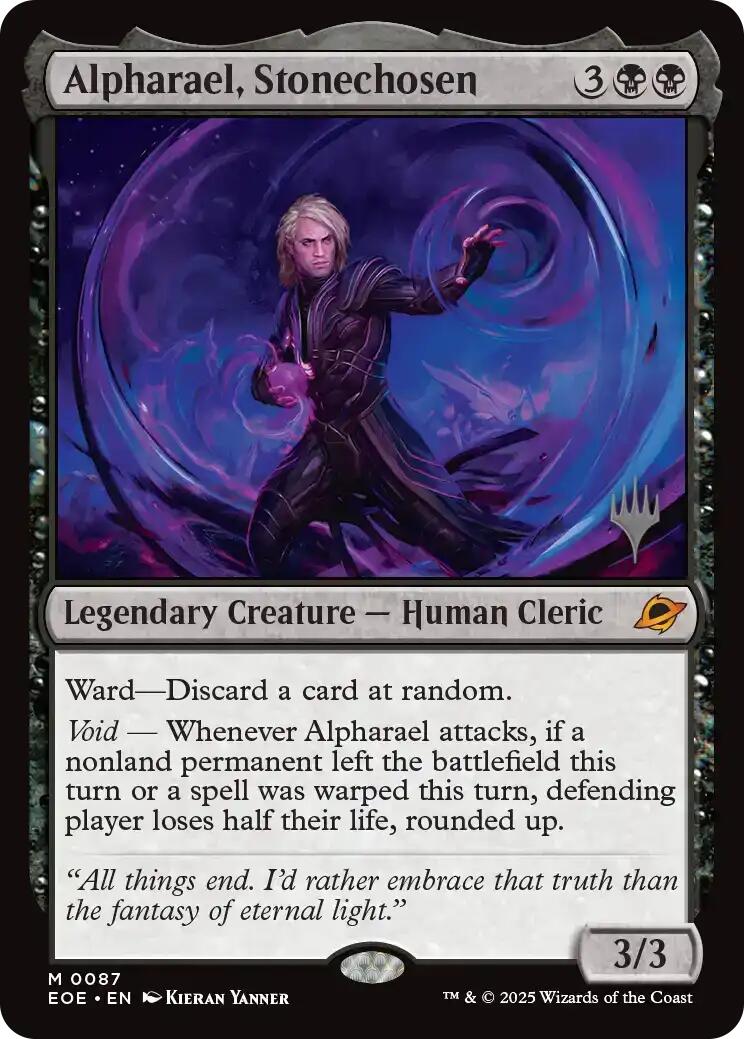 Alpharael, Stonechosen [Edge of Eternities Promo Pack] | Pegasus Games WI