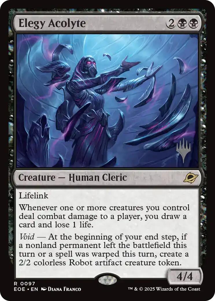 Elegy Acolyte [Edge of Eternities Promo Pack] | Pegasus Games WI
