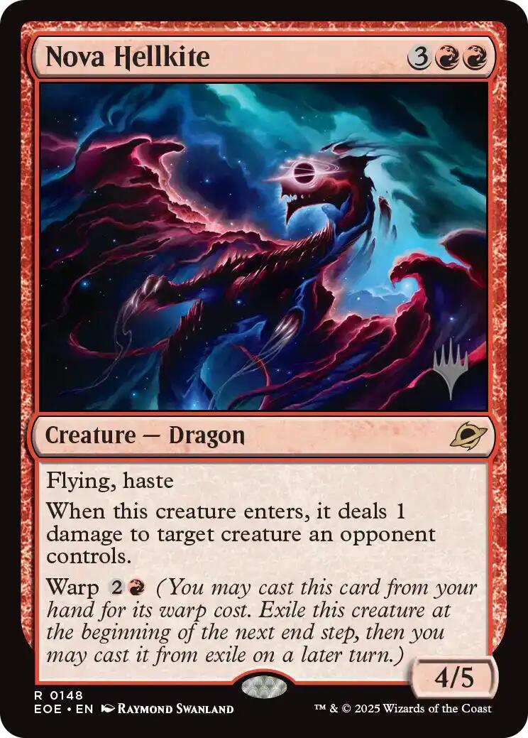 Nova Hellkite [Edge of Eternities Promo Pack] | Pegasus Games WI